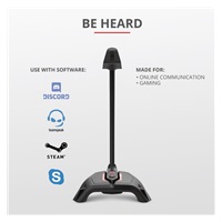 TRUST mikrofon GXT 215 Zabi LED-Illuminated USB Gaming Microphone