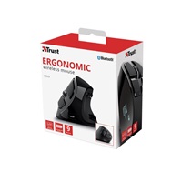 TRUST ergonomická Myš Voxx Rechargeable Ergonomic Wireless Mouse