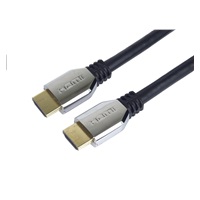 PREMIUMCORD Kabel HDMI 2.1 High Speed + Ethernet kabel (Zinc Alloy krytky, zlacené konektory) 0.5m