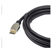 PREMIUMCORD Kabel HDMI 2.1 High Speed + Ethernet kabel (Zinc Alloy krytky, zlacené konektory) 3m