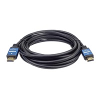 PREMIUMCORD Kabel HDMI - Ultra HDTV, 0.5m (kovové, zlacené konektory)