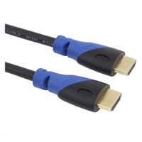 PREMIUMCORD Kabel HDMI - Ultra HDTV, 0.5m (Color, zlacené konektory)