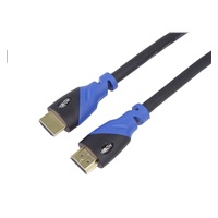 PREMIUMCORD Kabel HDMI - Ultra HDTV, 2m (Color, zlacené konektory)