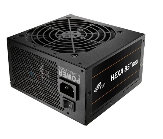 Fortron zdroj 450W HEXA 85+ PRO 450, full range, ATX, Bronze, DC/DC