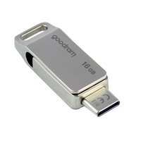 GOODRAM Flash Disk 16GB ODA3, USB 3.2, stříbrná