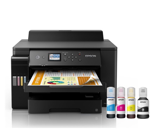 EPSON tiskárna ink EcoTank L11160, A3+, 25ppm, 1200x4800 dpi, USB, Wi-Fi, 3 roky záruka po reg.