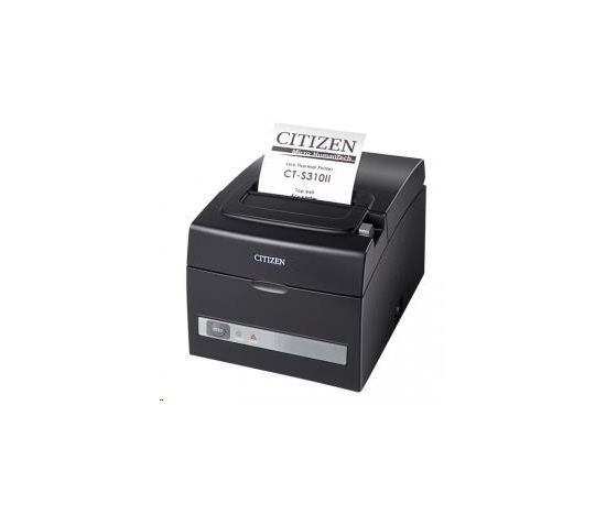 Citizen CT-S310II LAN, Dual-IF, 8 dots/mm (203 dpi), cutter, black