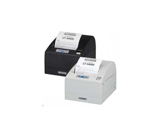Citizen CT-S4000/L, USB, RS-232, 8 dots/mm (203 dpi), cutter, black