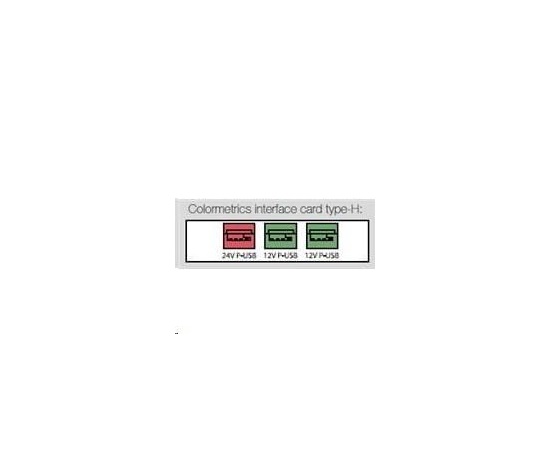 Colormetrics interface card, type-H