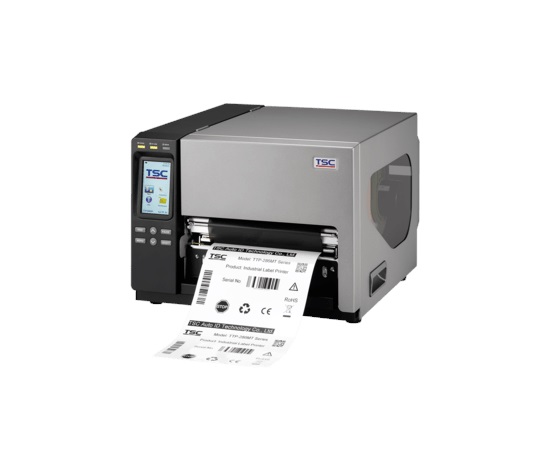 TSC TTP-384MT, 12 dots/mm (300 dpi), RTC, display, TSPL-EZ, USB, RS232, LPT, Ethernet