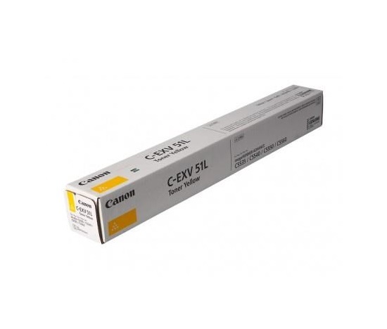 Canon toner iR-C55xx, C57xx yellow (C-EXV51L) (26000 str.)