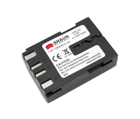 Braun akumulátor JVC BN-V408, 1100mAh