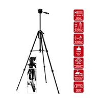 Braun stativ LW 145S (53-145 cm, 900 g, 3-směrná hlava, max.3,5kg, černý)