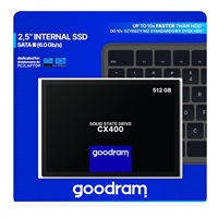 GOODRAM SSD CX400 Gen.2 512GB, SATA III 7mm, 2,5"