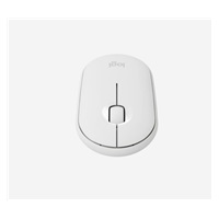 Logitech Pebble Wireless Mouse M350, světle šedá