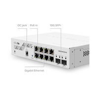 MikroTik Cloud Smart Switch CSS610-8G-2S+IN