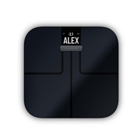 Garmin Index S2 Black - chytrá váha (černá barva)