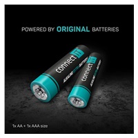 CONNECT IT Combo bezdrátová bílá klávesnice + myš, CZ + SK layout