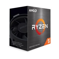 CPU AMD RYZEN 5 5600X, 6-core, 3.7 GHz (4.6 GHz Turbo), 35MB cache (3+32), 65W, socket AM4, Wraith Stealth