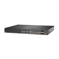 HPE Aruba Networking CX 6300F 24-port 1GbE Class 4 PoE and 4-port SFP56 Switch