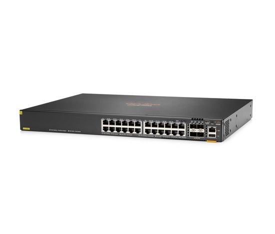 Aruba 6300F 24-port 1GbE Class 4 PoE and 4-port SFP56 Switch