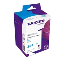 WECARE ARMOR cartridge pro HP Photosmart C5380,5510, 5515, C6380, černá/black+1C+1M+1Y/HC, 1x19/3x12ml