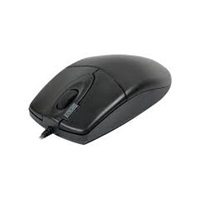 A4tech OP-620D, myš, 2click, 1 kolečko, 3 tlačítka, USB, černá