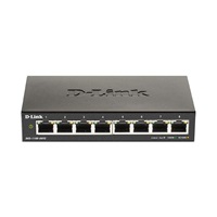 D-Link DGS-1100-08V2 8-port Gigabit Smart Managed switch, fanless