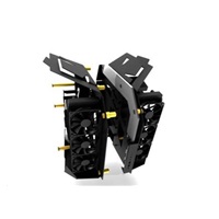 Fortron skříň T-Wings CMT710 Gold, Dual System, průhledná bočnice