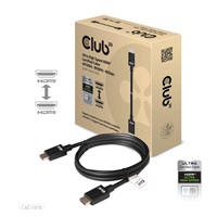 Club3D Adaptér HDMI 2.1 Ultra Rychlý HDMI™ Certifikovaný 4K120Hz, 8K60Hz, 48Gbps (M/M 1.5 m/4.92 ft), 28 AWG