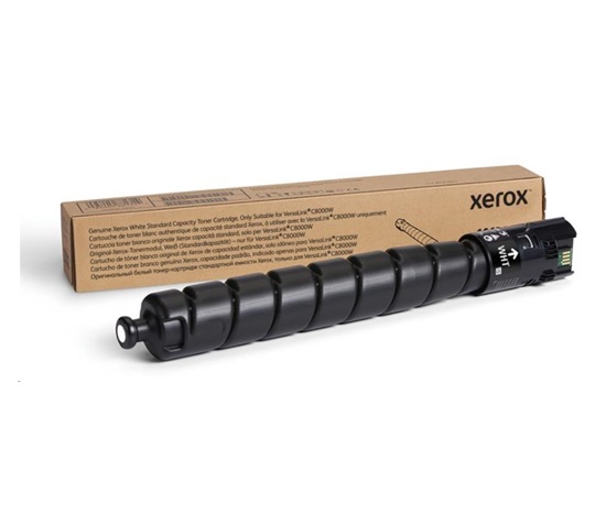 Xerox WHITE STANDARD CAPACITY TONER VERSALINK C8000 - Bílý toner - 5 000 stran