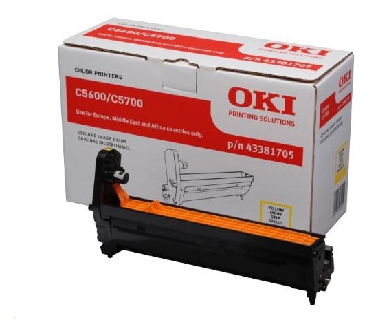 Oki Obraz. válec pro žlutý toner do C5600/C5700 (20k)