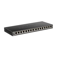 D-Link DGS-1016S 16-port Gigabit Ethernet Switch, fanless