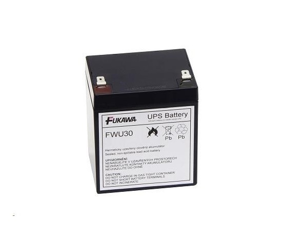 Baterie - FUKAWA FWU-30 náhradní baterie za RBC30 (12V/5Ah)