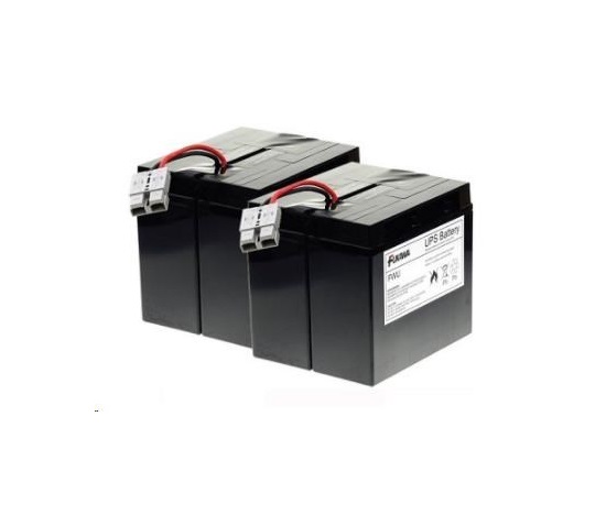 Baterie - FUKAWA FWU-55 náhradní set baterií za RBC55 (12V/18Ah, 4ks)