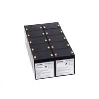 Baterie - FUKAWA FWU-143 sada baterií za APCRBC143 (12V/5Ah, 10ks)