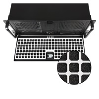 CHIEFTEC skříň Rackmount 4U ATX/EATX UNC-411E-B, 600W BDF-600S, Black