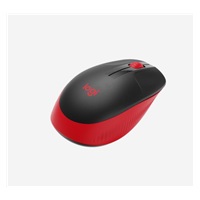 Logitech Wireless Mouse M190 Full-Size, red