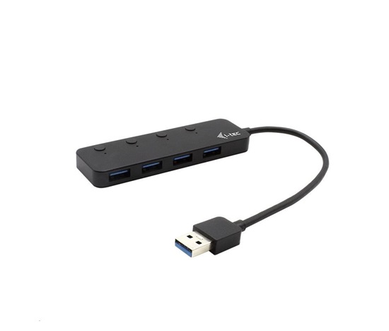 i-tec USB 3.0 nabíjecí HUB 4port s individuálními vypínači