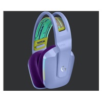 Logitech herní sluchátka G733, LIGHTSPEED Wireless RGB Gaming Headset, EMEA, lilac