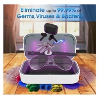 MANHATTAN dezinfekční pouzdro UV-C s bezdrátovým nabíjením, 10W bezdrátová nabíjecí podložka, bílá