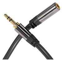 PREMIUMCORD prodlužovací kabel, Jack 3.5mm - Jack 3.5mm M/F 5m