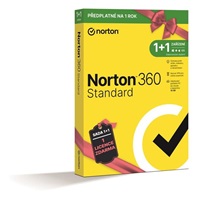 NORTON 360 STANDARD 10GB + VPN, 1+1 uživatel pro 1 zařízení na 1 rok BOX