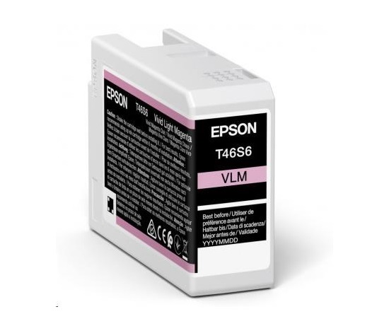 EPSON ink Singlepack Vivid Light Magenta T46S6 UltraChrome Pro 10 ink 25ml