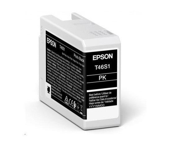 EPSON ink Singlepack Photo Black T46S1 UltraChrome Pro 10 ink 25ml