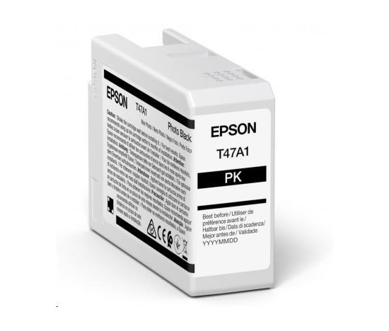 EPSON ink Singlepack Photo Black T47A1 UltraChrome Pro 10 ink 50ml