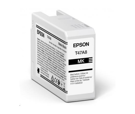 EPSON ink Singlepack Matte Black T47A8 UltraChrome Pro 10 ink 50ml