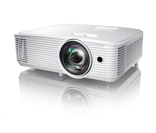 <p>Optoma projektor H117ST (DLP, FULL 3D, WXGA, 3 800 ANSI, HDMI, VGA, RS232, 10W speaker)</p>