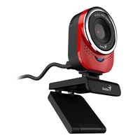 GENIUS webkamera QCam 6000/ červená/ Full HD 1080P/ USB2.0/ mikrofon