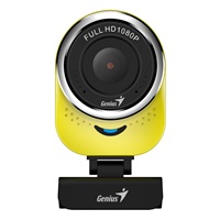 GENIUS webkamera QCam 6000/ žlutá/ Full HD 1080P/ USB2.0/ mikrofon